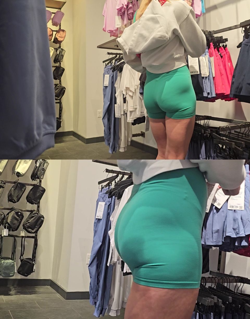 Blonde Goddess in Tight Leggings 2