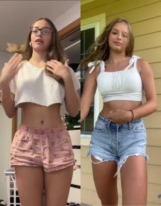 Cute TikTok teen with braces