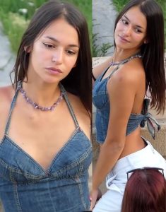 Pretty Brunette likes Posing
