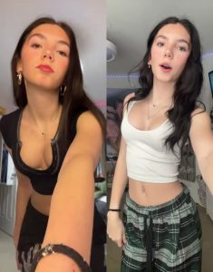 Brunette Teen with Braces