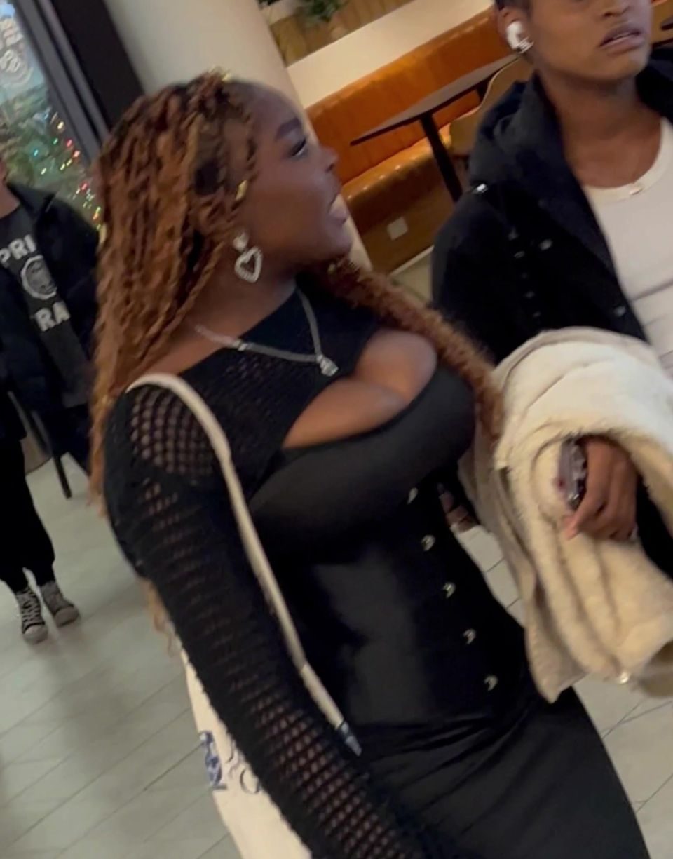 Busty Black Girl