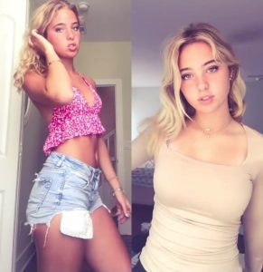 Cute Blonde Teen on TikTok