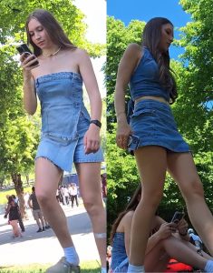 Influencers Girls in Public