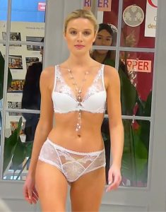 Sexy Blonde Model in Lingerie 3