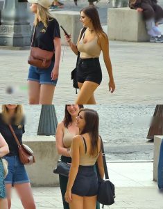 She has a Superhot Body