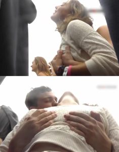 Couple Making out in Public