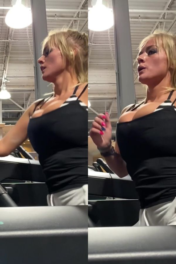 Hot Blonde Big Tits Bouncing